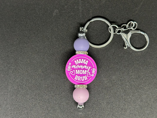 Mom Momma Bruh Keychain
