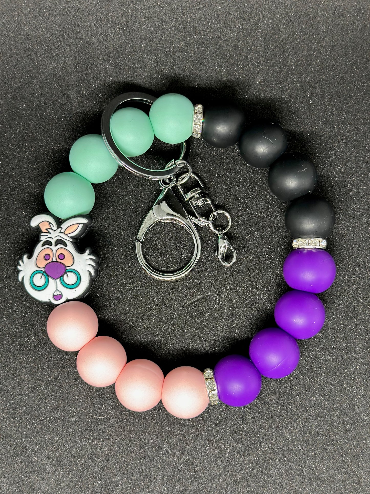 White Rabbit Wristlet