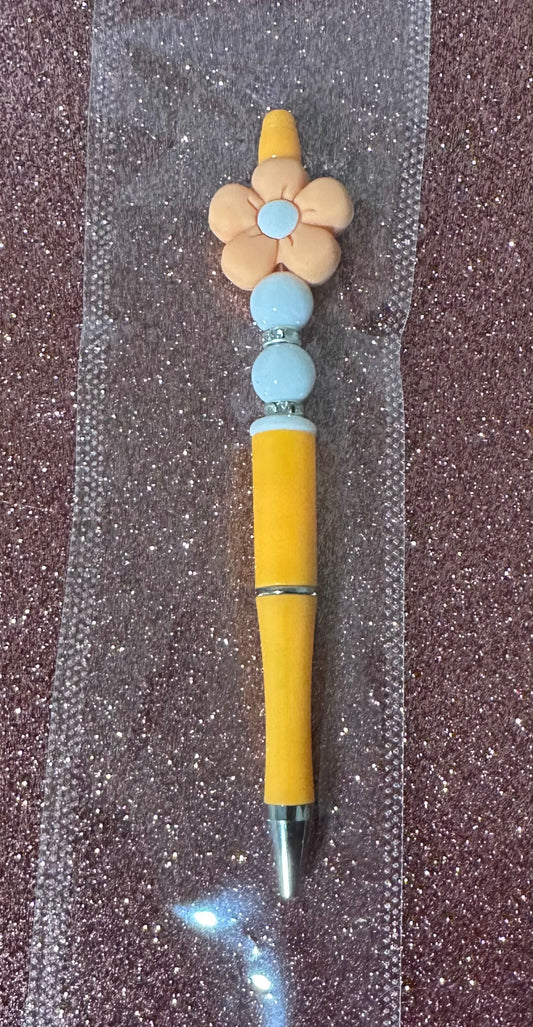 Yellow Flower Pen